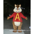 Alvin Chipmunk cartoon character mascot costume
